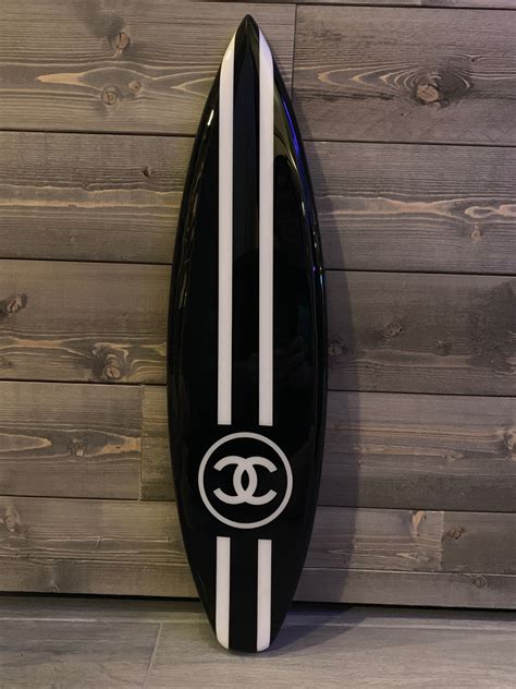 chanel surfboard wall art|chanel surfboard art.